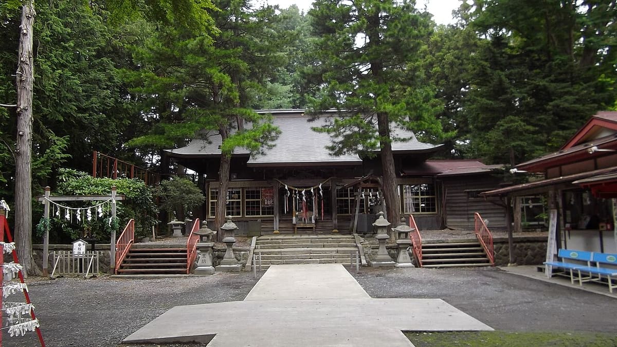 法霊山龗神社の写真