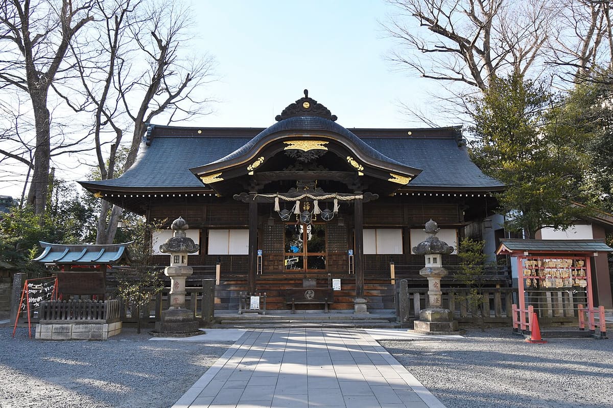 安積國造神社の写真
