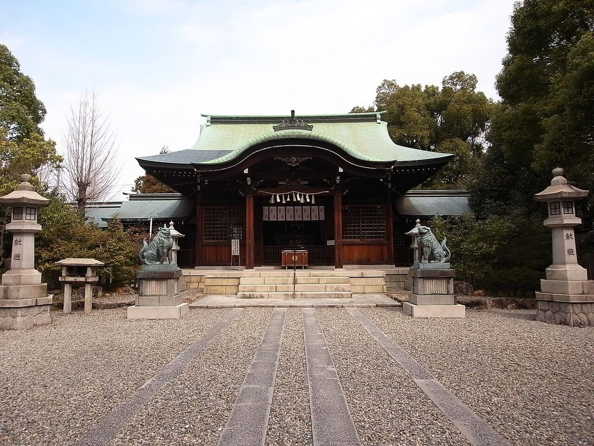 溝旗神社の写真