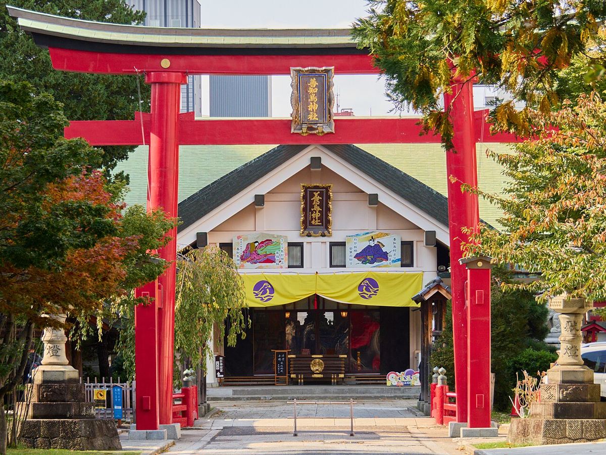 善知鳥神社の写真