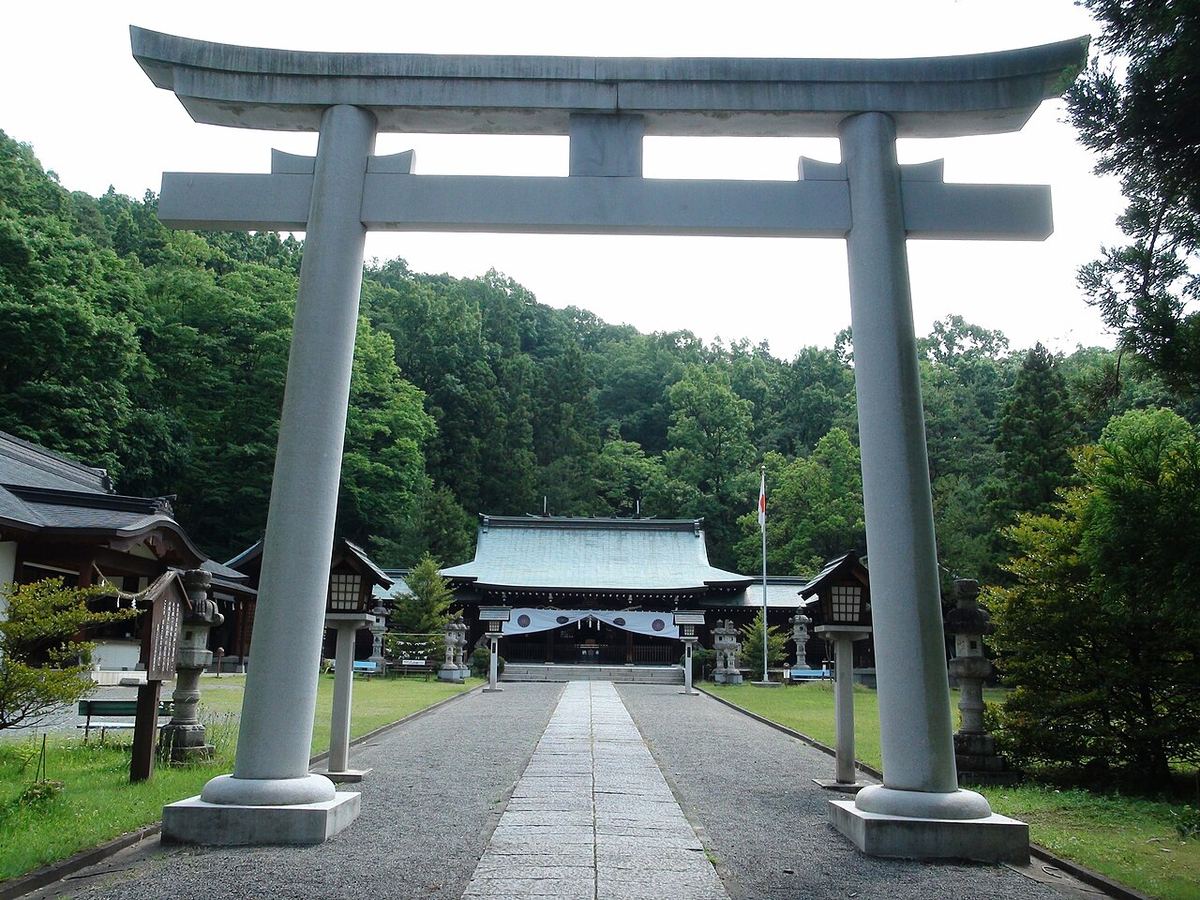 山梨縣護國神社の写真