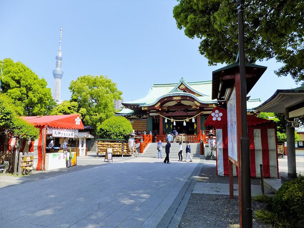 亀戸天神社の写真