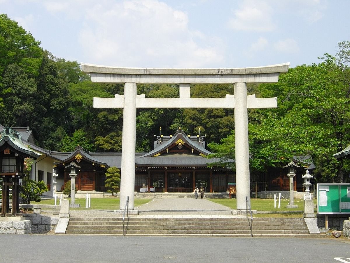 群馬県護国神社の写真