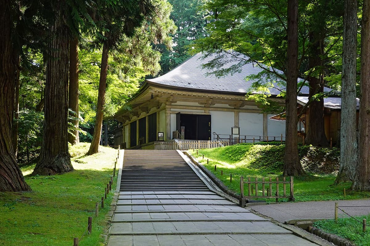 中尊寺金色堂の写真