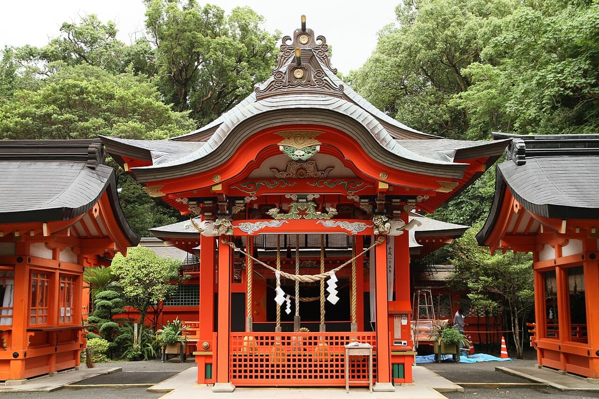 枚聞神社の写真