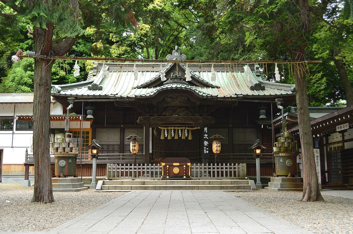 調神社の写真