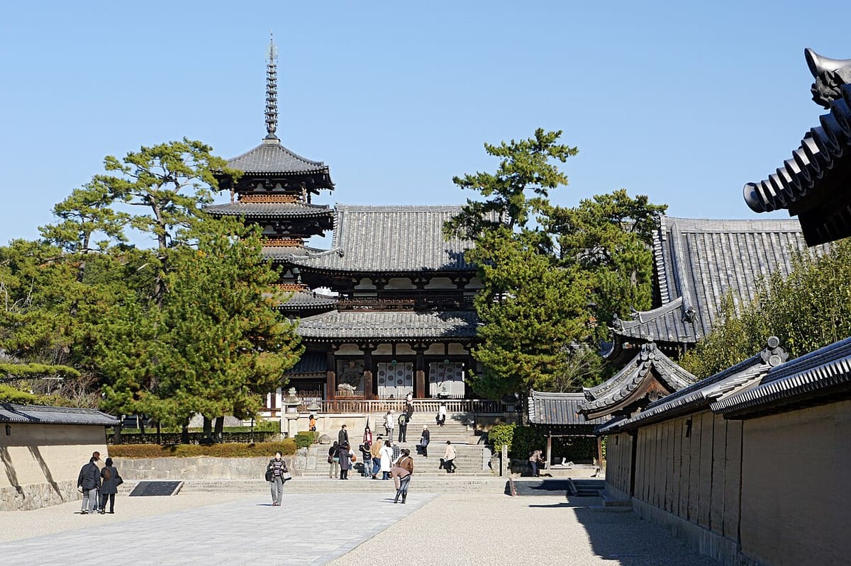 法隆寺の写真