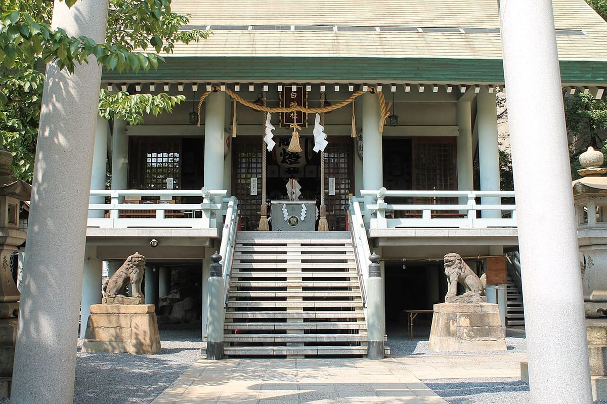 白神社の写真