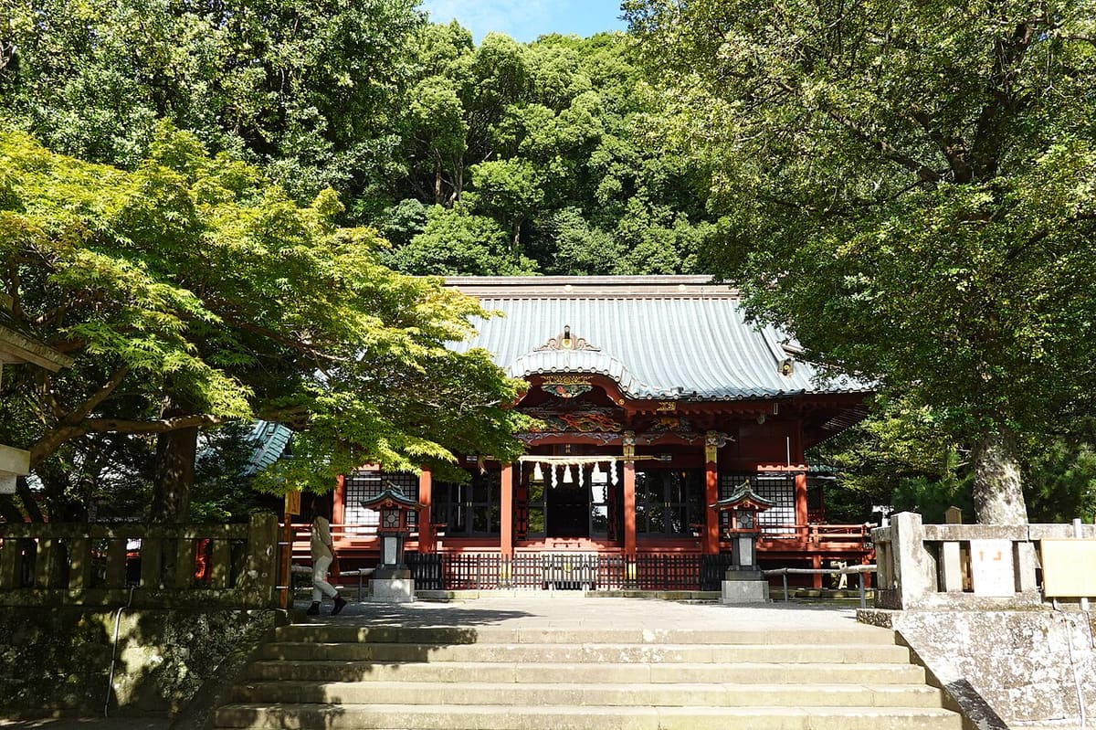 伊豆山神社の写真