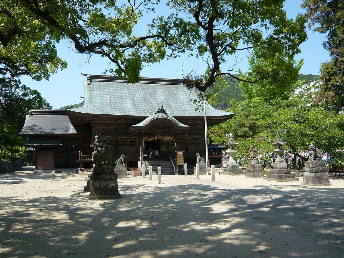 與止日女神社の写真