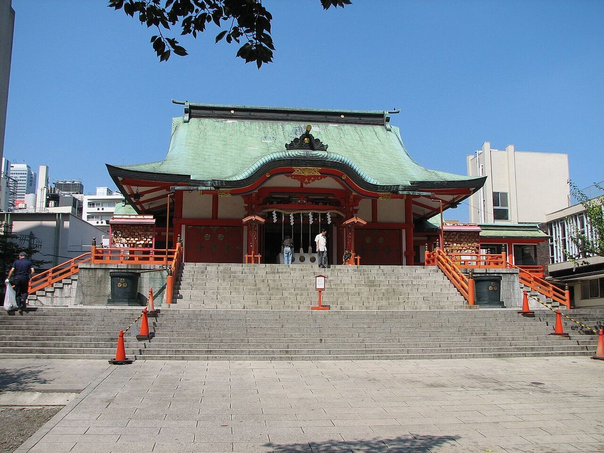 花園神社の写真