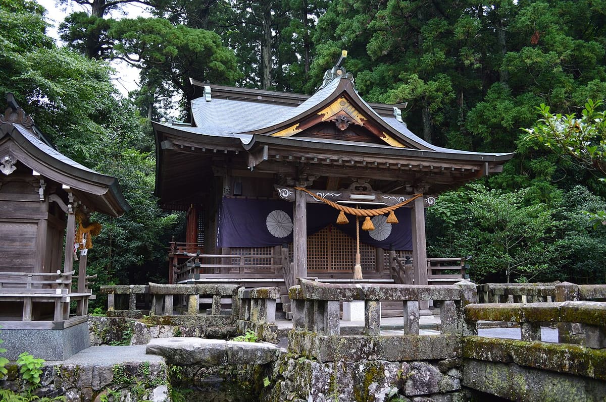 宇奈岐日女神社の写真