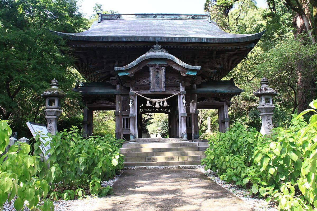柞原八幡宮の写真