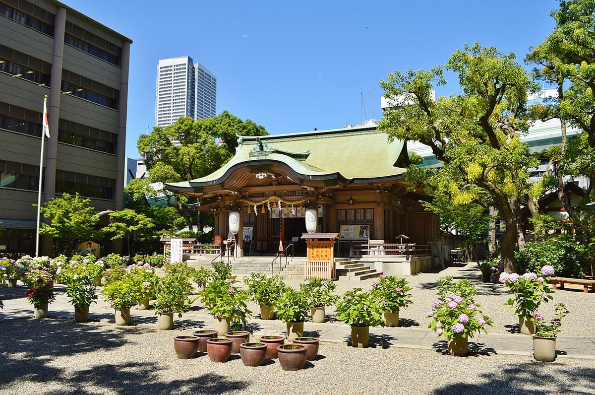 坐摩神社の写真