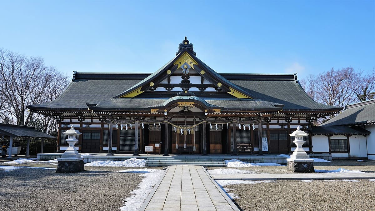 秋田県護國神社の写真